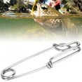 thumbnail image 4 of 6 Clips Para Atún, Conector Fácil De Poner Y Quitar, Broche De Palangre De Pesca De Acero Inoxidable, Para Aparejos De Pesca Flotantes De Línea Larga, 4 of 7