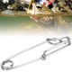 thumbnail image 4 of 6 Clips Para Atún, Conector Fácil De Poner Y Quitar, Broche De Palangre De Pesca De Acero Inoxidable, Para Aparejos De Pesca Flotantes De Línea Larga, 4 of 7