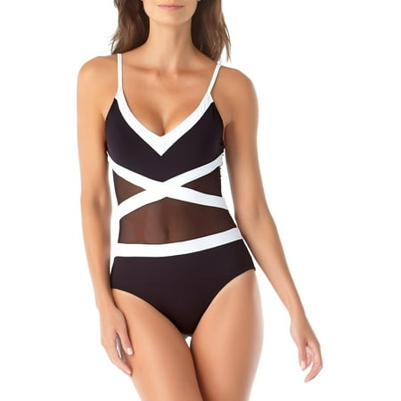 Hot Mesh 1-Piece Swimsuit