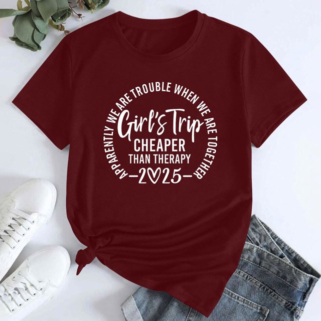 T-Shirt à Manches Courtes pour Femmes Seductiva 50 % de Rabais Liquidation Voyage Fille 2025 T-Shirt Mode Féminine Col Rond Décontracté Manches Courtes0
