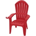 thumbnail image 1 of Cherry Red Big Easy Stacking Adirondack Chair, 1 of 1