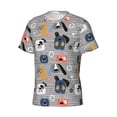 thumbnail image 3 of Rocae Dog for Men's Moisture-Wicking Crew Tee - T-Shirt for Sports, Outdoor Activities, and Casual Wear, 3 of 9