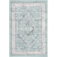 thumbnail image 2 of Rugs.com Aurelia Collection Rug – 2' x 3' Aqua Medium-Pile Rug Perfect For Living Rooms, Large Dining Rooms, Open Floorplans, 2 of 3