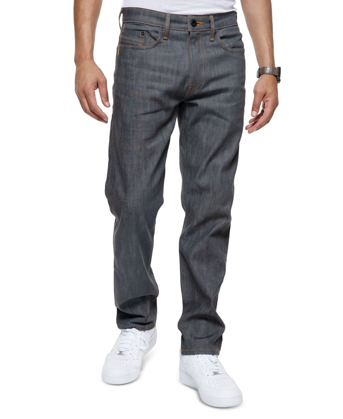 Sean John Mens Jeans Resin Raw 42x34 