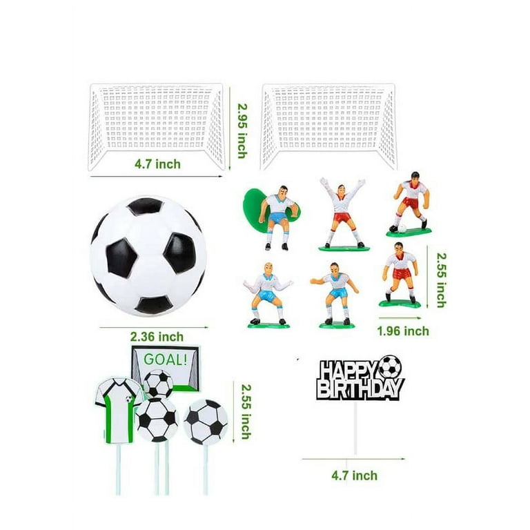 14pcs-soccer-cake-topper-set-football-player-figurines-soccer-ball-goals-birthday-decorations-for-boys-walmart-com for Free Printable Soccer Cake Toppers 14pcs Soccer Cake Topper Set - Football Player Figurines, Soccer Ball, Goals, Birthday Decorations for Boys - Walmart.com for Free Printable Soccer Cake Toppers