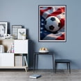 thumbnail image 7 of Diamond Art Kits for Adults - 5d Soccer Ball American Flag Diamond Painting for Adults, Diamond Art for Adults Beginners, Diamond Painting Kits for Adults for Home Wall Decor, 7 of 7