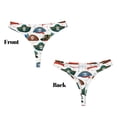 thumbnail image 3 of Balery Pirate Hats Tangas de Algodón para Mujer con Estampado – Ropa Interior Sexy, Transpirable, G-string-3X-Large, 3 of 6
