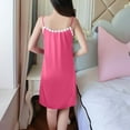 thumbnail image 5 of LIaqionyy Women Mini Slip Sleepwear Spaghetti Strap Satin Nightgown Scoop Neck Babydoll Dress Chemise Nightwear, 5 of 6