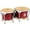 Vintage Red, variant on MEINL Woodcraft Bongos 7 and 8.5 in. Vintage Black
