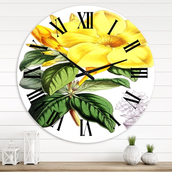 Designart 1 in Quartz Traditional Wall Clock