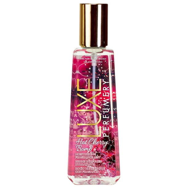 Luxe Perfumery Hot Cherry Bomb Body Spray for Women, 8 Oz