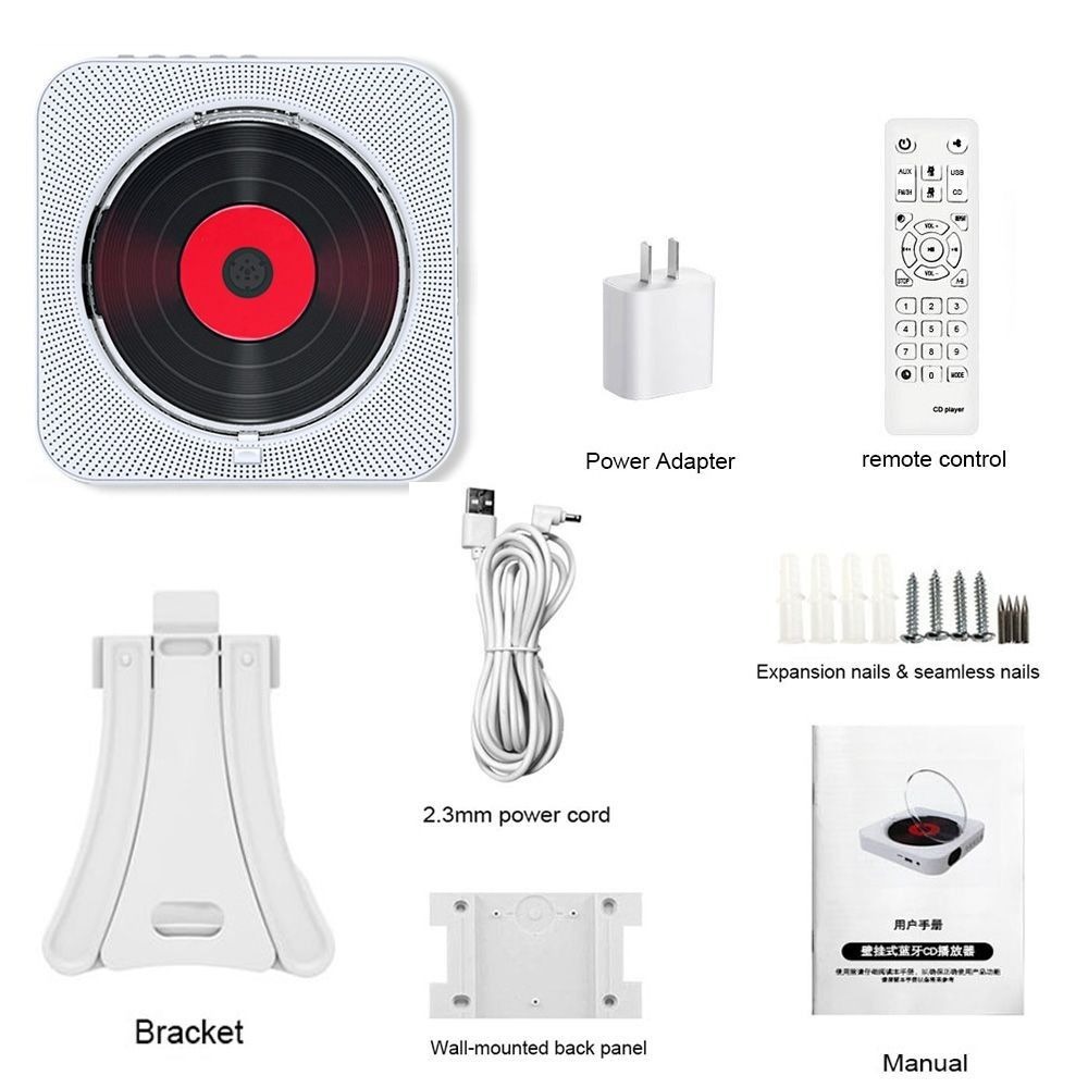 Bluetooth CD Player with LED display (With charging function)