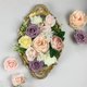 thumbnail image 3 of Flores artificiales, flores de seda falsas para hacer ramos, centros de mesa, arreglos florales, fiestas, baby showers, decoraciones para el hogar (peonía violeta y rosa), 3 of 5