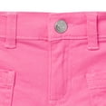 thumbnail image 2 of Pantalones cortos Gerber para bebés y niñas pequeñas de sarga rosa, talla 3T, 2 of 5