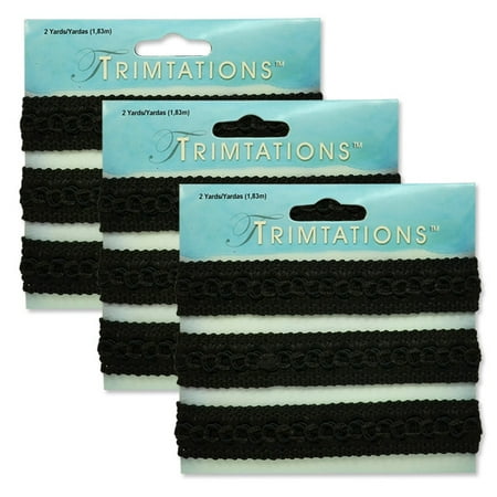- Expo Int'l Pack of 3 Sheena Woven Circle Braid Trim Pack of 2 Yards