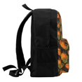 thumbnail image 5 of Zufioo Orange Pumpkin Pattern Adult Backpack,Wear-resistant and Breathable Multi-pocket Backpack, Suitable for Travel, Business and Outdoor Activities, 5 of 9