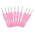 thumbnail image 2 of Crochet Hooks Set, Silicone And Aluminum Knitting Crochet Hook Set Practical Smoothly Wide Application 6.0MM Lightweight  For Knitting Scarves For DIY Craft, 2 of 8
