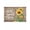 Brown Yellow, variant on Spring Sunflowers Sun Shade Sail 6.5'x10' Rectangle Outdoor Shade Canopy, Bee Beige Farm Country Rustic Porch Shades Outdoor Sun Blocking Screen, Sunshade Cloth Covers for Patio/Deck/Garden