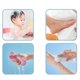 thumbnail image 1 of Esponja de baño Depurador corporal, Bebé Adulto Exfoliante Limpiador de piel Herramienta de eliminación de piel muerta / Azul / kaili Sencillez, 1 of 4