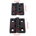 thumbnail image 2 of AOOOWER 10 Pcs Nylon Plastic Butt Hinge Drawer Jewellery for Case Hinges Furniture Hardw, 2 of 10