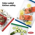 thumbnail image 2 of OXO 11284700 Good Grips 3-Piece Everyday Cutting Board Set, One Size, Multi, 2 of 5