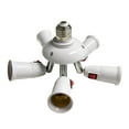 thumbnail image 6 of 360 Degrees Adjustable 2/3/4/5 in 1 E27 Splitter Socket Adapter E27 Standard LED Bulbs Adjustable For Office Hallway, 6 of 9