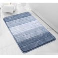 thumbnail image 5 of Alfombrilla de baño antideslizante - Alfombrilla de ducha de secado de microfibra para baño - Alfombrilla de baño absorbente y alfombrilla de ducha-D, 5 of 5