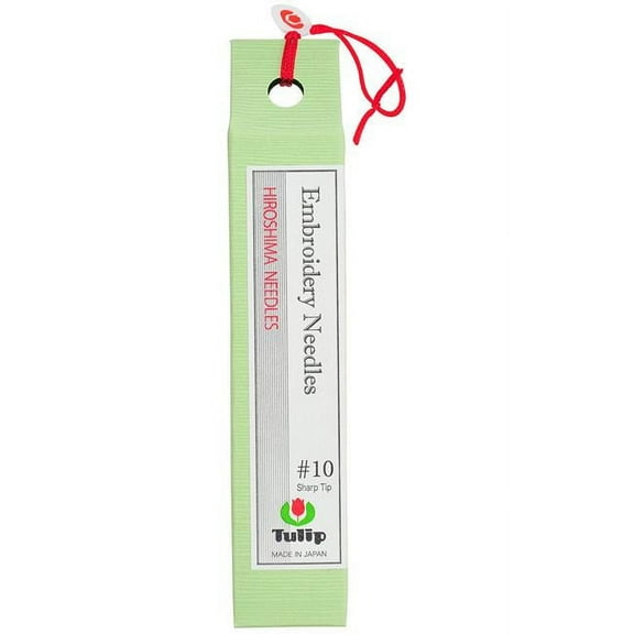 Tulip Embroidery Needles 8/Pkg-Size 10
