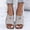 Gray, variant on Womens Open Toe Cutout Flat Sandals Adjustable Ankle Strap Summer Shoes Comfortable Casual Beach Sandals, wide foot sandals for women dressy, lightweight breathable slip on design