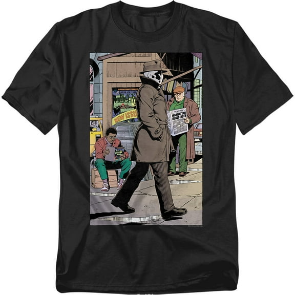 Watchmen T-Shirt Rorschach Take A Walk Unisex Graphic Tee for Men & Women