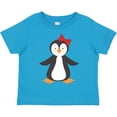 thumbnail image 3 of Inktastic Cute Penguin, Little Penguin, Penguin with Bow Boys or Girls Toddler T-Shirt, 3 of 5