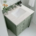 thumbnail image 3 of James Martin Vanities 30" Single Vanity, Smokey Celadon w/ 3 CM Arctic Fall Top, 3 of 7
