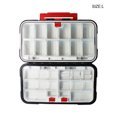 thumbnail image 2 of yingyy Tackle Box Portable Syurdy ABS Carpe Appâts de Pêche Boxes Multifonctionnels Étui de Rangement Professionnel Contenant des Appâts L Noir, 2 of 6