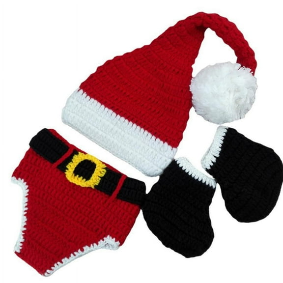 Vaveren Christmas Newborn Photo Props Cute Christmas Baby Clothes for Children Girls