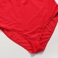 thumbnail image 5 of Vedolay Womens 1 Piece Summer Fashion Plus Size Solid Color Swimsuits,Red 3XL, 5 of 5