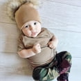 thumbnail image 3 of Meidiya Kids Winter Cute Warm Soft Pompom Hat Knitted Ski Beanie Hat Double Pom Beanie Cap for Girls Boys, 3 of 7