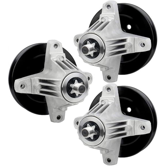 SCITOO NEW Mower Spindle Deck Spindle Assembly Replacement for Cud Cadet 54 618-06979 918-06979 285-706 of 3 pcs