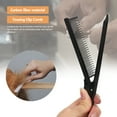 thumbnail image 2 of Peine con clip para burlas, cepillo para burlas, peines de cola de rata con clips para mujeres y niñ Eccomum Negro, 2 of 7