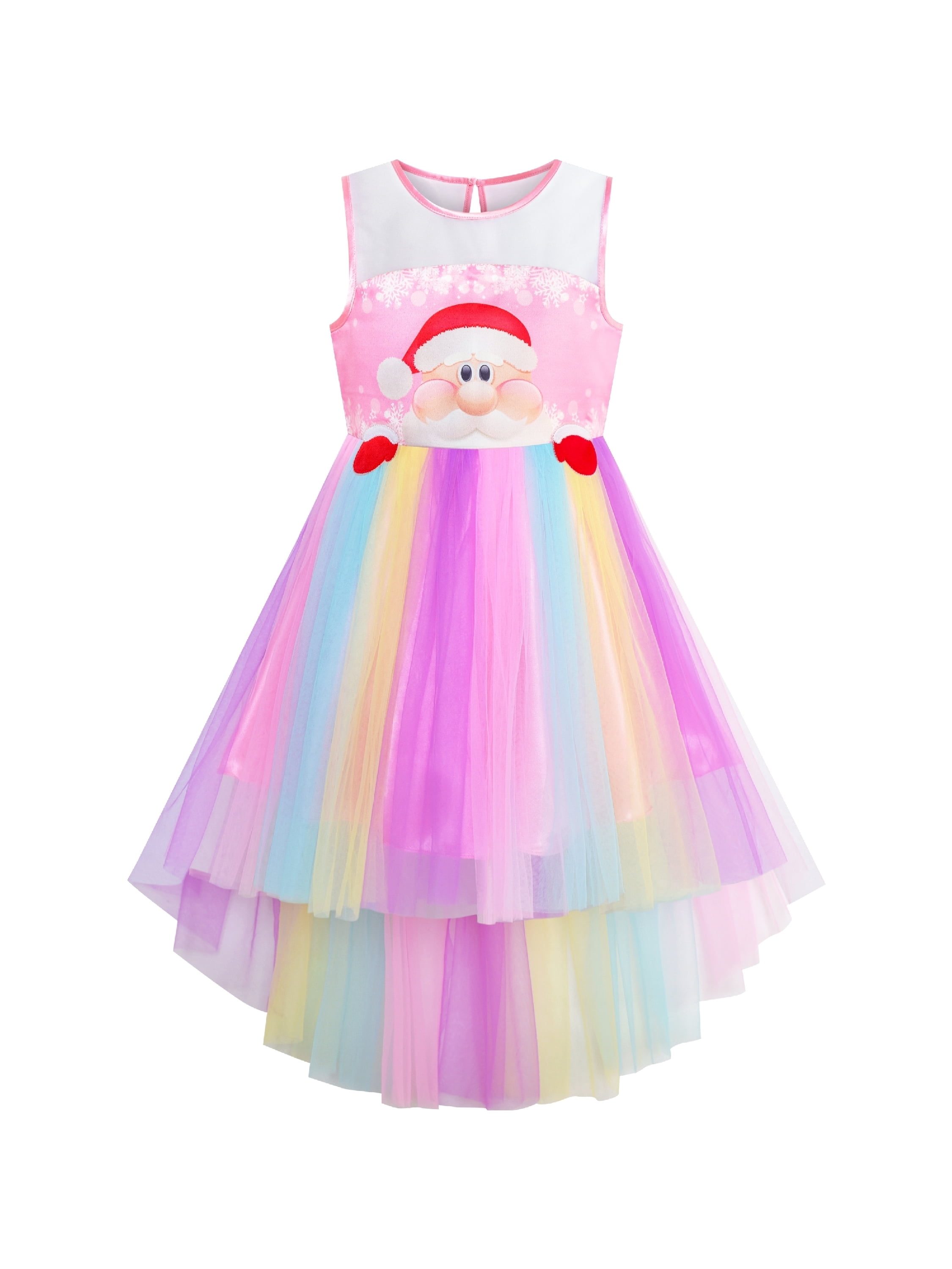 Details about   Kids Girls Tutu Dress Christmas Halloween Costume Set Party Cosplay Skirt Outfit 