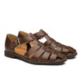 thumbnail image 5 of Men's Sport Sandals Closed Toe Outdoor Handmade Leather Sandal, 5 of 5