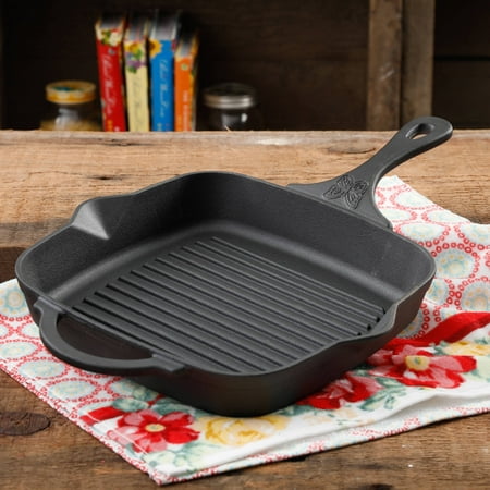The Pioneer Woman Timeless Cast Iron 10.25