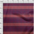 thumbnail image 2 of oneOone Silk Tabby Fabric Geometric Line Ikat Fabric Prints By Yard 42 Inch Wide, 2 of 4