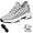 Gray Height Increase 3.1 in, variant on Tallure Sneakers, 4"/3"/2.4" Taller Elevator Shoes for Men Women Height Increasing Boosting Shoes Invisible Breathable Non-Slip
