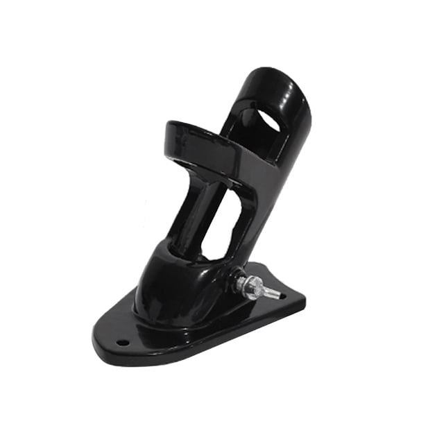 Amdohai Flag Pole Holder Two Positions Flag Pole Mounting Bracket 1 Inch Inner Diameter Aluminum Alloy Flag Holder with Hardware