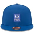 thumbnail image 2 of Men's New Era Royal Indianapolis Colts 2025 Sideline  59FIFTY Fitted Hat, 2 of 5