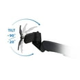 thumbnail image 5 of Mount-It! Monitor Wall Mount| Fits 17"-30" Computer Screens | Fully Adjustable Black, 5 of 12