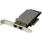 StarTech ST20000SPEXI 2-Port PCI Express 10GBase-T Ethernet Network Card - with Intel X540 Chip