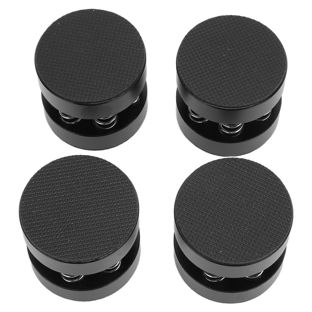 4 piezas de altavoces de resorte de aluminio con soporte de aislamiento con púas y cojinetes de absorción de impactos de 9 kg