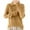 Khaki, variant on Womens Knitted Tops Casual Lapel Collar Long Sleeve Sweaters Fall Soft Comfy Loose Solid Color Pullover Shirts (Coffee 2XL)