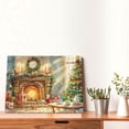 thumbnail image 6 of 12x16 inch Closets & Christmas Trees Paintings On Canvas,Indoor Bedroom,Lounge,Kitchen,Office Wall Decor Canvas Frameless Painting,Vintage Closets & Christmas Trees Frameless Canvas Painting, 6 of 6